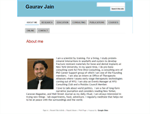 Tablet Screenshot of g-jain.com